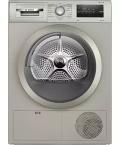 Купить Сушильная машина BOSCH WTN86202ME Serie 4, пан.англ., кл.энер. A, макс.загр. 8кг, серебристый в интернет-магазине Irkshop.ru