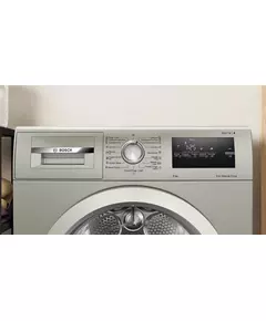 Купить Сушильная машина BOSCH WTN86202ME Serie 4, пан.англ., кл.энер. A, макс.загр. 8кг, серебристый, изображение 6 в интернет-магазине Irkshop.ru