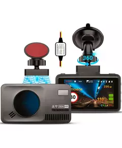 Купить Видеорегистратор с радар-детектором TrendVision DriveCam Real 4K Signature LNA MAX GPS ГЛОНАСС черный в интернет-магазине Irkshop.ru