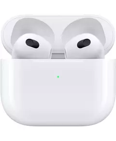 Купить Гарнитура вкладыши Apple AirPods 3 A2565/A2564/A2897 Lightning беспроводные bluetooth в ушной раковине белый [MPNY3CH/A], изображение 2 в интернет-магазине Irkshop.ru