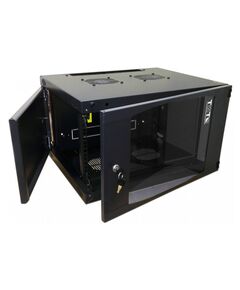 Купить Шкаф коммутационный настенный Lanmaster TWT-CBWNG-6U-6X4-BK Next 6U 550x450мм пер.дв.стекл 60кг черный 13кг 329мм в интернет-магазине Irkshop.ru