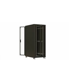 Купить Шкаф коммутационный напольный Hyperline TTBR-4288-DD-RAL9004 42U 800x800мм пер.дв.перфор. задн.дв.перфор. 2 бок.пан. 1000кг черный 710мм 123.38кг 2055мм в интернет-магазине Irkshop.ru