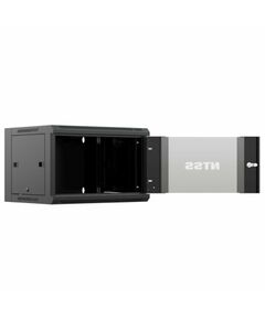 Купить Шкаф коммутационный настенный NTSS NTSS-W9U6060GS-BL 9U 570x600мм пер.дв.стекл 60кг черный 22кг, изображение 3 в интернет-магазине Irkshop.ru