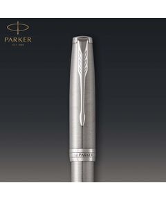 Купить Ручка перьевая Parker Sonnet Core F526 Stainless Steel CT F [CW1931509], изображение 8 в интернет-магазине Irkshop.ru