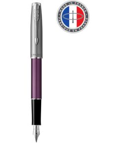 Купить Ручка перьевая Parker Sonnet Essentials SB F545 LaqViolet CT F [CW2169366], изображение 2 в интернет-магазине Irkshop.ru