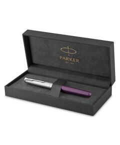 Купить Ручка перьевая Parker Sonnet Essentials SB F545 LaqViolet CT F [CW2169366], изображение 9 в интернет-магазине Irkshop.ru