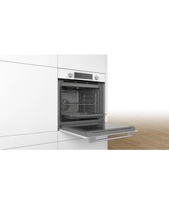 Купить Духовой шкаф BOSCH HBA533BW1 Serie 6 белый, изображение 4 в интернет-магазине Irkshop.ru