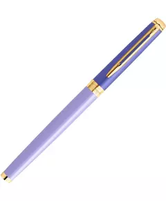 Купить Ручка перьевая Waterman Hemisphere Colour Blocking Purple GT сталь нержавеющая/позолота [2179900], изображение 3 в интернет-магазине Irkshop.ru