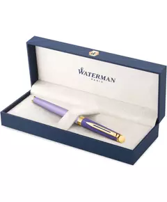 Купить Ручка перьевая Waterman Hemisphere Colour Blocking Purple GT сталь нержавеющая/позолота [2179900], изображение 5 в интернет-магазине Irkshop.ru