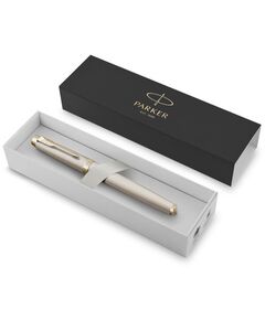 Купить Ручка перьевая Parker IM Monochrome F328 Champagne PVD M [2172954], изображение 5 в интернет-магазине Irkshop.ru