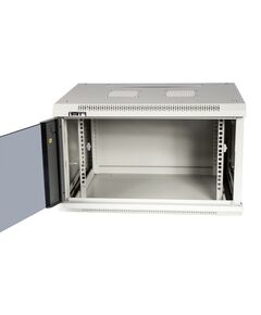 Купить Шкаф коммутационный настенный Lanmaster TWT-CBWPG-6U-6X4-GY 6U 600x400мм пер.дв.стекл 60кг серый, изображение 2 в интернет-магазине Irkshop.ru