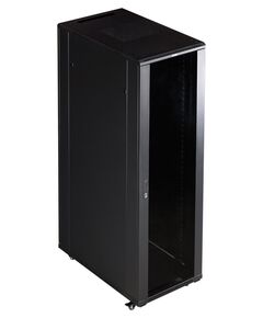 Купить Шкаф коммутационный напольный Lanmaster TWT-CBB-27U-6X8-P1 27U 600x800мм пер.дв.перфор. задн.дв.перфор.2-хст. 2 бок.пан. 800кг черный IP20 сталь, изображение 5 в интернет-магазине Irkshop.ru