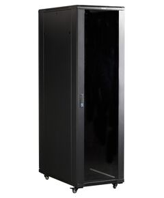 Купить Шкаф коммутационный напольный Lanmaster TWT-CBB-27U-6X8-P1 27U 600x800мм пер.дв.перфор. задн.дв.перфор.2-хст. 2 бок.пан. 800кг черный IP20 сталь, изображение 4 в интернет-магазине Irkshop.ru