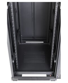 Купить Шкаф коммутационный напольный Lanmaster TWT-CBB-27U-6X8-P1 27U 600x800мм пер.дв.перфор. задн.дв.перфор.2-хст. 2 бок.пан. 800кг черный IP20 сталь, изображение 8 в интернет-магазине Irkshop.ru