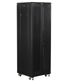 Купить Шкаф коммутационный напольный Lanmaster TWT-CBB-27U-6X8-P1 27U 600x800мм пер.дв.перфор. задн.дв.перфор.2-хст. 2 бок.пан. 800кг черный IP20 сталь, изображение 7 в интернет-магазине Irkshop.ru