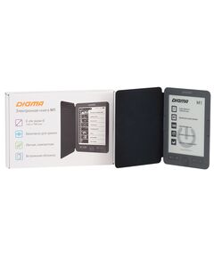 Купить Электронная книга Digma M1G 6" E-ink HD Pearl 758x1024 600MHz 128Mb/4Gb/SD/microSDHC темно-серый, обложка, изображение 12 в интернет-магазине Irkshop.ru