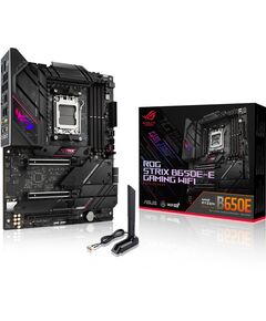 Купить Материнская плата Asus ROG STRIX B650E-E GAMING WIFI AM5 AMD B650 4xDDR5 ATX AC`97 8ch(7.1) 2.5Gg RAID+HDMI+DP в интернет-магазине Irkshop.ru