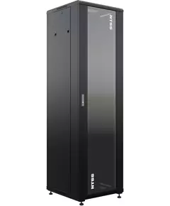 Купить Шкаф коммутационный Премиум напольный NTSS NTSS-R42U6060GS-BL 42U 600x600мм пер.дв.стекл металл 900кг черный 510мм 86кг 1987мм IP20 сталь в интернет-магазине Irkshop.ru