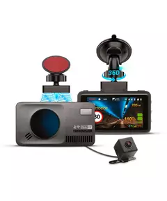 Купить Видеорегистратор с радар-детектором TrendVision REAL 4K SIGNATURE LNA 2CH DriveCam GPS ГЛОНАСС черный в интернет-магазине Irkshop.ru