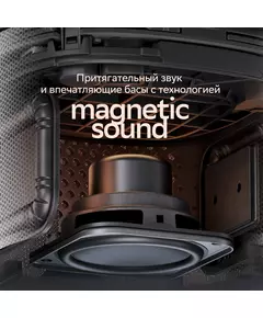 Купить Умная колонка Sber Boom Home Салют серый 8W Mono BT/Wi-Fi (без.бат) [SBDV-00171G], изображение 7 в интернет-магазине Irkshop.ru