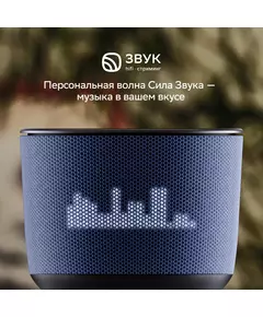 Купить Умная колонка Sber Boom Home Салют серый 8W Mono BT/Wi-Fi (без.бат) [SBDV-00171G], изображение 8 в интернет-магазине Irkshop.ru