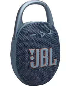 Купить Колонка портативная JBL Clip 5 синий 7W Mono BT 1400mAh [JBLCLIP5BLU], изображение 2 в интернет-магазине Irkshop.ru