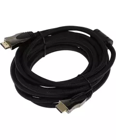 Купить Кабель аудио  HDMI (m)/HDMI (m) 5м. феррит.кольца позолоч.конт. в интернет-магазине Irkshop.ru