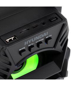 Купить Колонка портативная Hyundai H-PS1000 9W 1.0 BT/USB 10м 500mAh черный, изображение 13 в интернет-магазине Irkshop.ru