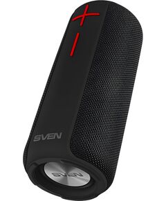 Купить Колонка портативная SVEN PS-215 черный 12W 2.0 BT/3.5Jack/USB-C 2400mAh [SV-021535], изображение 4 в интернет-магазине Irkshop.ru