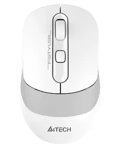 Купить Мышь A4-Tech Fstyler FB10C GRAYISH WHITE белый/серый оптическая 2000dpi беспров. BT/Radio USB 4but в интернет-магазине Irkshop.ru