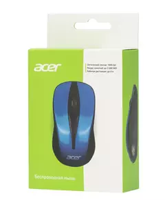 Купить Мышь Acer OMR132 синий/черный оптическая 1000dpi беспров. USB для ноутбука 2but [ZL.MCEEE.01F], изображение 9 в интернет-магазине Irkshop.ru