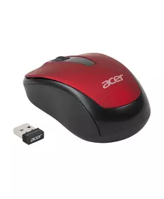 Купить Мышь Acer OMR136 красный оптическая 1000dpi беспров. USB для ноутбука 2but [ZL.MCEEE.01J], изображение 2 в интернет-магазине Irkshop.ru