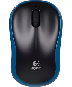 Купить Мышь Logitech M185 черный/синий оптическая 1000dpi беспров. USB1.1 для ноутбука 2but [910-002632] в интернет-магазине Irkshop.ru