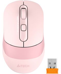 Купить Мышь A4-Tech Fstyler FB10CS BABY PINK розовый оптическая 2000dpi silent беспров. BT/Radio USB 4but, изображение 3 в интернет-магазине Irkshop.ru