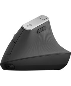 Купить Мышь Logitech MX Vertical черный/серебристый оптическая 4000dpi беспров. BT/Radio USB 4but [910-005449], изображение 2 в интернет-магазине Irkshop.ru