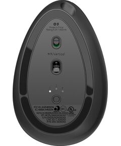 Купить Мышь Logitech MX Vertical черный/серебристый оптическая 4000dpi беспров. BT/Radio USB 4but [910-005449], изображение 5 в интернет-магазине Irkshop.ru