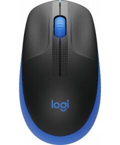 Купить Мышь Logitech M190 черный/синий оптическая 1000dpi беспров. USB 2but [910-005914] в интернет-магазине Irkshop.ru