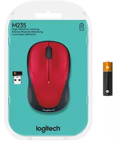 Купить Мышь Logitech M235 красный/черный оптическая 1000dpi беспров. USB2.0 для ноутбука 2but [910-003412], изображение 9 в интернет-магазине Irkshop.ru