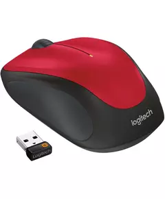 Купить Мышь Logitech M235 красный/черный оптическая 1000dpi беспров. USB2.0 для ноутбука 2but [910-003412], изображение 6 в интернет-магазине Irkshop.ru