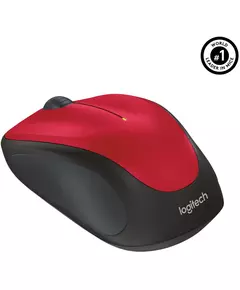 Купить Мышь Logitech M235 красный/черный оптическая 1000dpi беспров. USB2.0 для ноутбука 2but [910-003412], изображение 3 в интернет-магазине Irkshop.ru