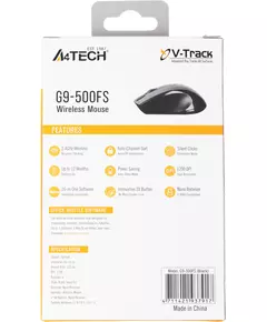 Купить Мышь A4-Tech V-Track G9-500FS черный оптическая 1200dpi silent беспров. USB 4but, изображение 9 в интернет-магазине Irkshop.ru