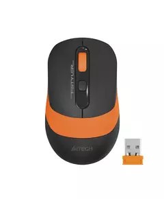 Купить Мышь A4-Tech Fstyler FG10 Orange черный/оранжевый оптическая 2000dpi беспров. USB 4but, изображение 8 в интернет-магазине Irkshop.ru