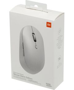 Купить Мышь Xiaomi Mi Dual Mode Silent Edition белый оптическая 1300dpi беспров. BT для ноутбука 5but [HLK4040GL/X26111], изображение 10 в интернет-магазине Irkshop.ru