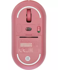 Купить Мышь A4-Tech Fstyler FG20 Pink розовый оптическая 2000dpi беспров. USB для ноутбука 4but, изображение 2 в интернет-магазине Irkshop.ru