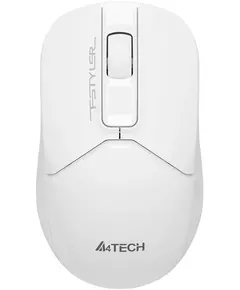 Купить Мышь A4-Tech Fstyler FG12 White белый оптическая 1200dpi беспров. USB 3but в интернет-магазине Irkshop.ru