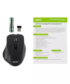 Купить Мышь Acer OMR140 черный оптическая 1600dpi беспров. USB 6but [ZL.MCEEE.00G], изображение 7 в интернет-магазине Irkshop.ru