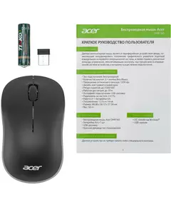 Купить Мышь Acer OMR160 черный оптическая 1200dpi беспров. USB 3but [ZL.MCEEE.00M], изображение 8 в интернет-магазине Irkshop.ru