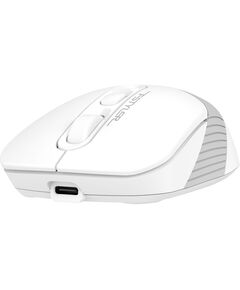 Купить Мышь A4-Tech Fstyler FB10CSUSB GRAYISH WHITE белый/серый оптическая 2000dpi silent беспров. BT/Radio USB 4but, изображение 4 в интернет-магазине Irkshop.ru