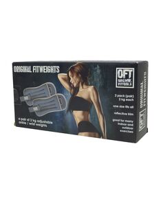 Купить Комплект утяжелителей Original FitTools FT-AW02 вес 2 кг (пара), изображение 3 в интернет-магазине Irkshop.ru