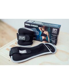 Купить Комплект утяжелителей Original FitTools FT-AW02 вес 2 кг (пара), изображение 4 в интернет-магазине Irkshop.ru